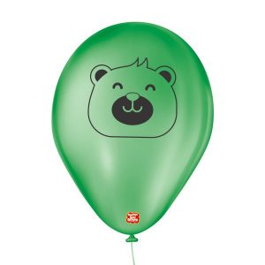 balões personalizados látex safari ursinho