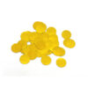 confete metalizado dourado para balões bubble