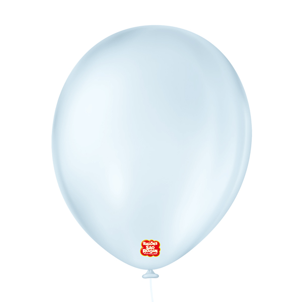balões bexigas látex são roque candy color 11 azul