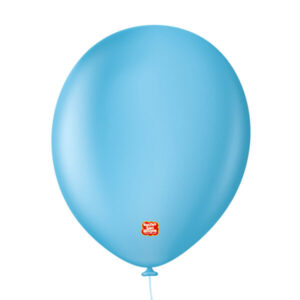 balões bexiga látex são roque uniq premium 16 azul light