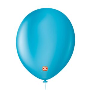 Balão látex são roque uniq premium n16 azul topázio
