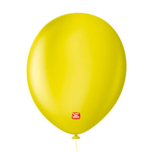 Balão látex são roque uniq premium n11 amarelo citrus