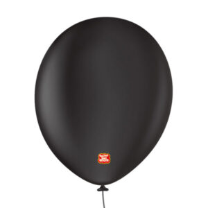 Balão látex são roque uniq premium n11 preto onix