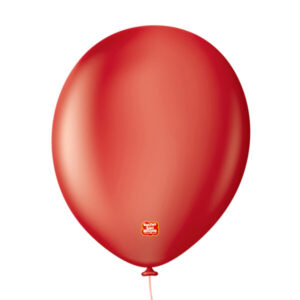Balão látex são roque uniq premium n11 vermelho intenso