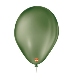 BALÃO BEXIGA LÁTEX SÃO ROQUE LISO 9 VERDE EUCALIPTO