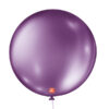 balão látex são roque metallic n5 roxo