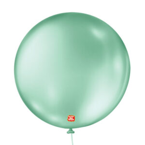balão látex são roque perolado n5 verde menta