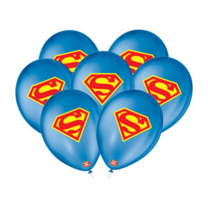 balões látex personalizados superman