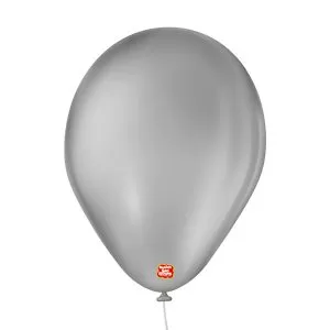 BALOES BEXIGAS LATEX SAO ROQUE LISO 8 CINZA