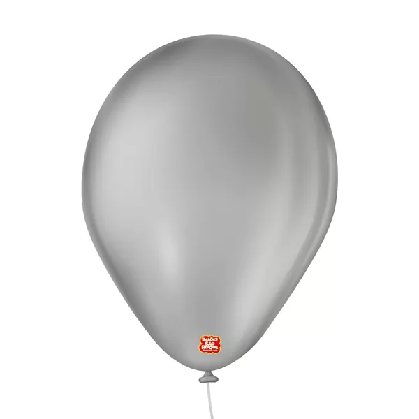 BALOES BEXIGAS LATEX SAO ROQUE LISO 8 CINZA