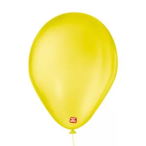 BALOES BEXIGAS LATEX SAO ROQUE LISO 9 AMARELO CITRINO