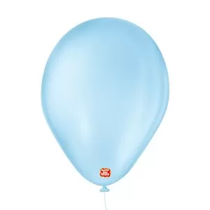 BALOES BEXIGAS LATEX SAO ROQUE LISO 9 AZUL BABY
