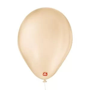 BALOES BEXIGAS LATEX SAO ROQUE LISO 9 CHAMPANHE