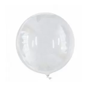 balão bubble 18 polegadas transparente sem váalvula