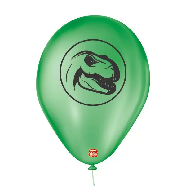Balões personalizados dinossauro REX - 25 und