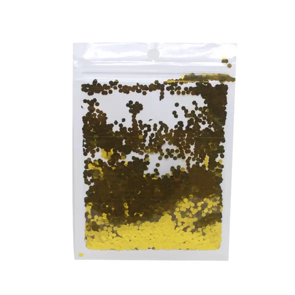 Glitter metalizado dourado 3mm para balao Bubble - Image 2