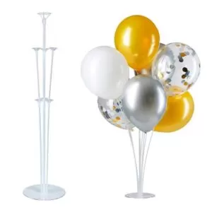 suporte de mesas para balões 7 hastes