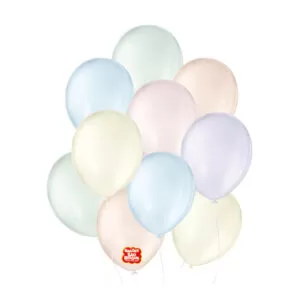 balões bexigas látex são roque candy color 11 cores sortidas