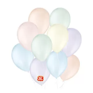 balões bexigas látex são roque candy color 9 cores sortidas