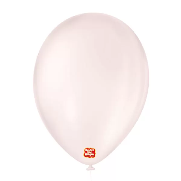 balão bexiga látex são roque candy color 9 rosa