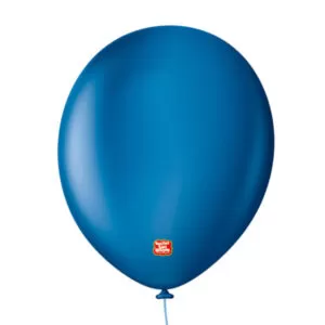 balões bexiga látex são roque uniq premium 16 azul clássico