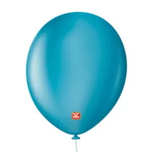 balões bexiga látex são roque uniq premium 16 azul ciano