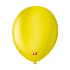 Balão látex são roque uniq premium n11 amarelo citrus