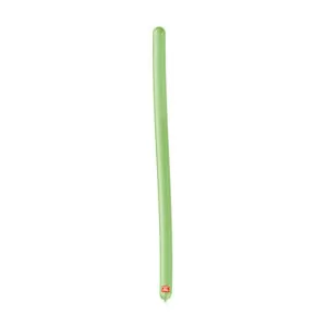 balão canudo liso látex 260 são roque verde maca