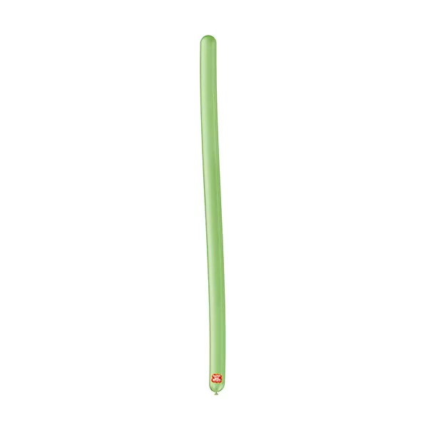balão canudo liso látex 260 são roque verde maca