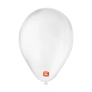 balões bexigas látex basic são roque liso 6,5 branco