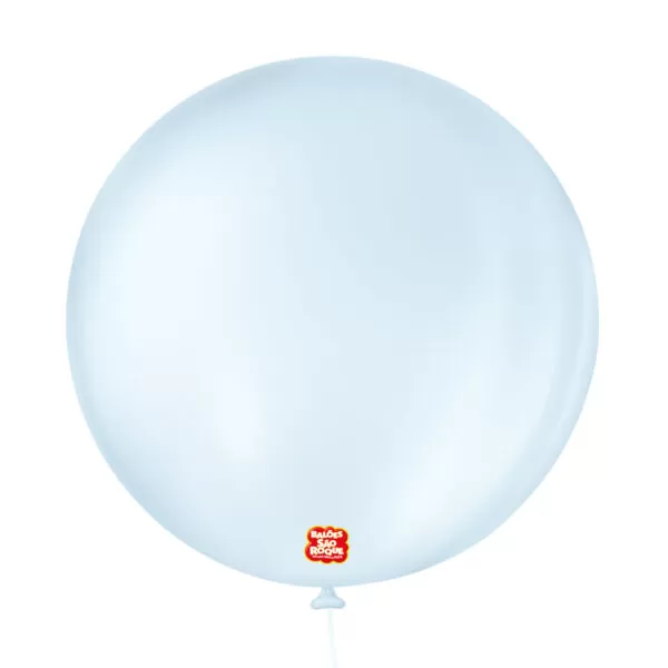 balão látex são roque candy colors n5 azul