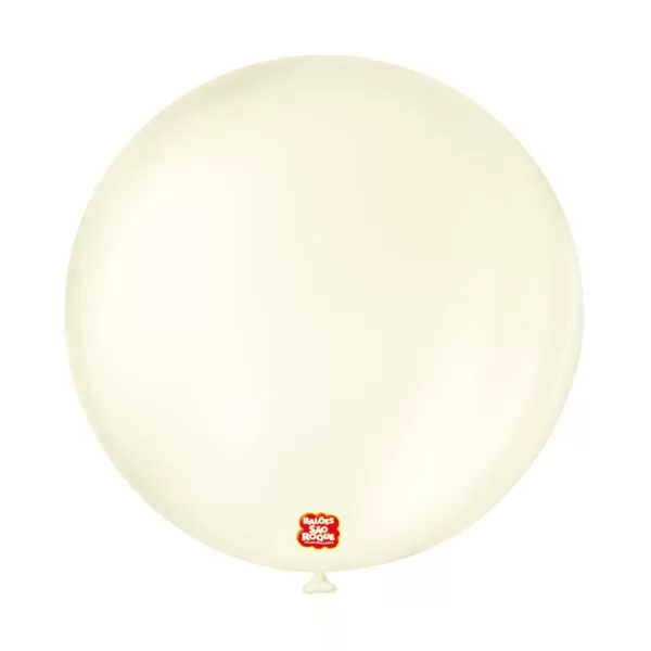 balão látex são roque candy colors n5 amarelo