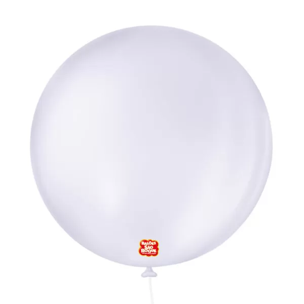 balão látex são roque candy colors n5 lilas