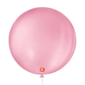 balão látex são roque redondo liso n5 rosa tutti frutty