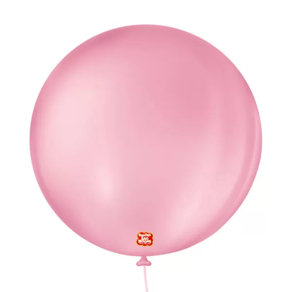 balão látex são roque redondo liso n5 rosa tutti frutty