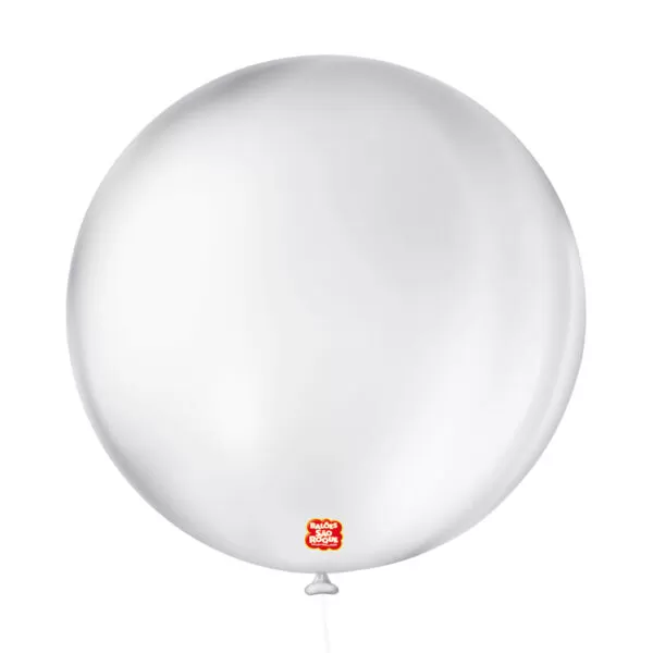balão látex são roque liso redondol n5 transparente