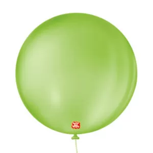 balão látex são roque redondo liso n5 verde lima