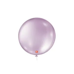 balão látex são roque perolado n5 lilás