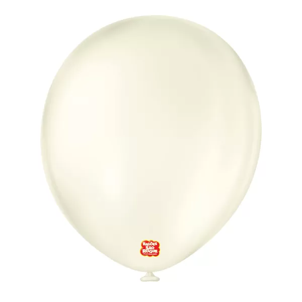 balão látex são roque candy colors n16 amarelo