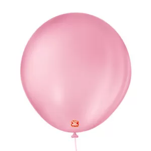 balão látex são roque liso redondo n8 rosa tutti frutti