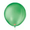 balão látex são roque liso redondo n8 verde bandeira
